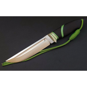 ЗЕЛЕНЕ ІКЛО ексклюзивний ніж ручної роботи майстра студії Fomenko Knifes, купити замовити в Україні (Сталь N690™ 60-61 HRC). Photo 2